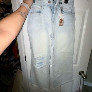 wide leg jeans